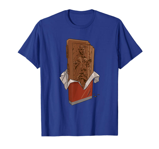 Star Wars Han Solo Carbonite Chocolate Candy Bar Halloween T-Shirt