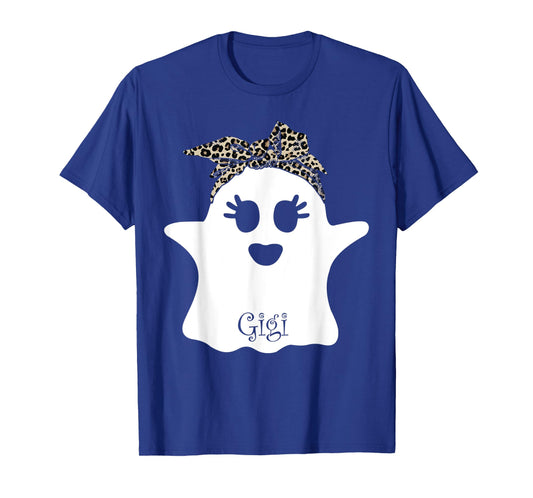 mb Spooky Gigi Ghost Bandana Boo Halloween Family Matching T-Shirt