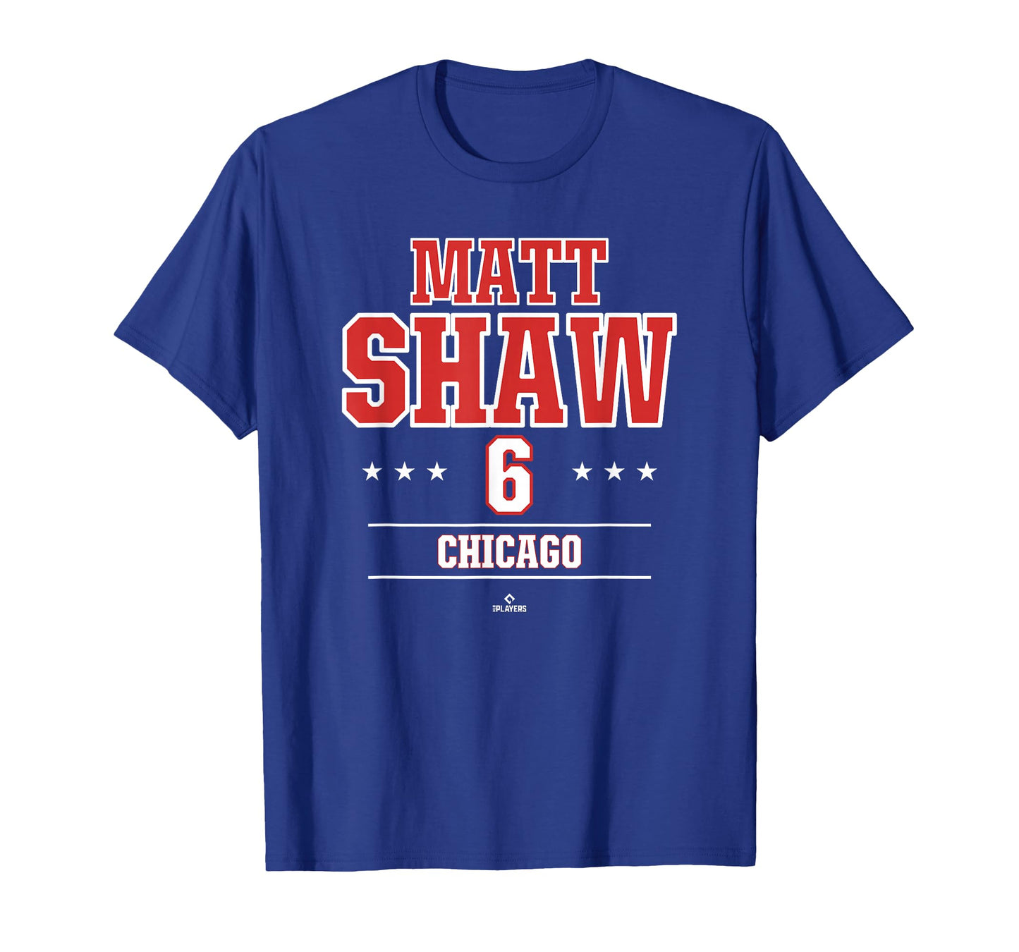 Baseball Star Matt Shaw Chicago MLBPA T-Shirt