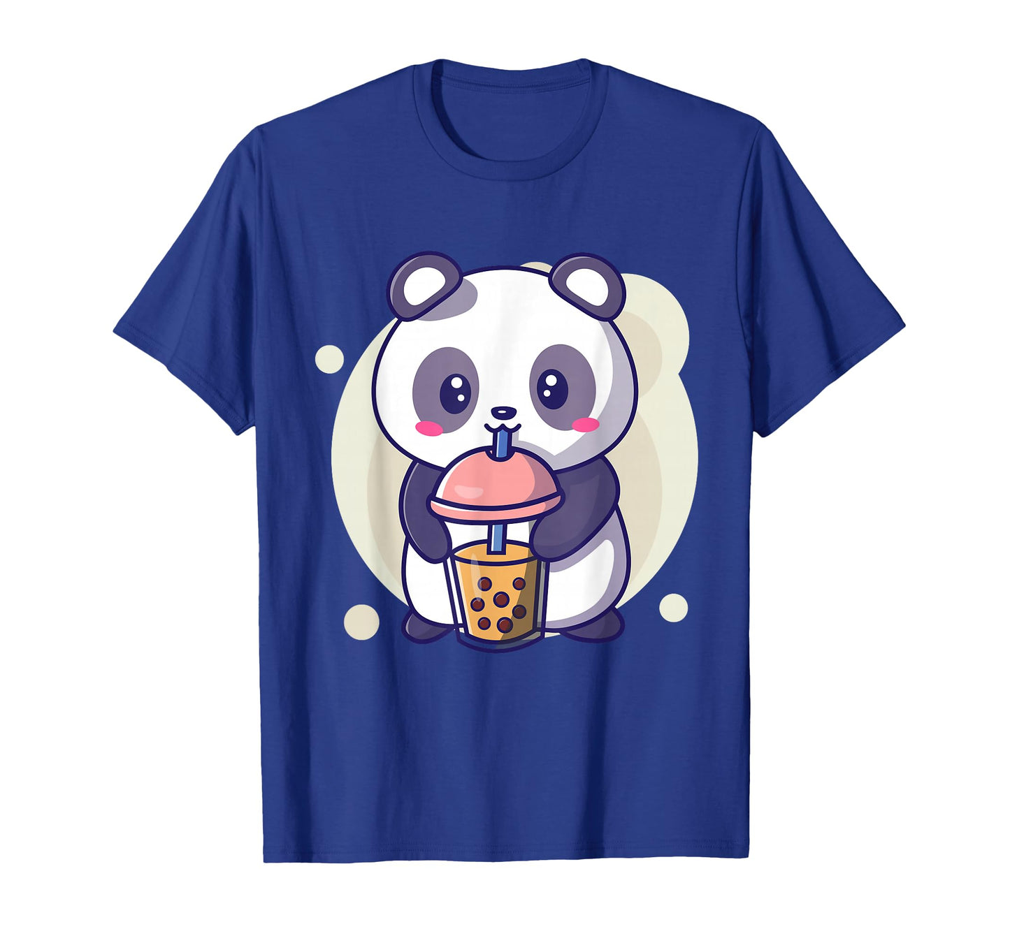 Cute Kawaii Panda Drinks Boba Bubble Tea Kawaii Aesthetic T-Shirt
