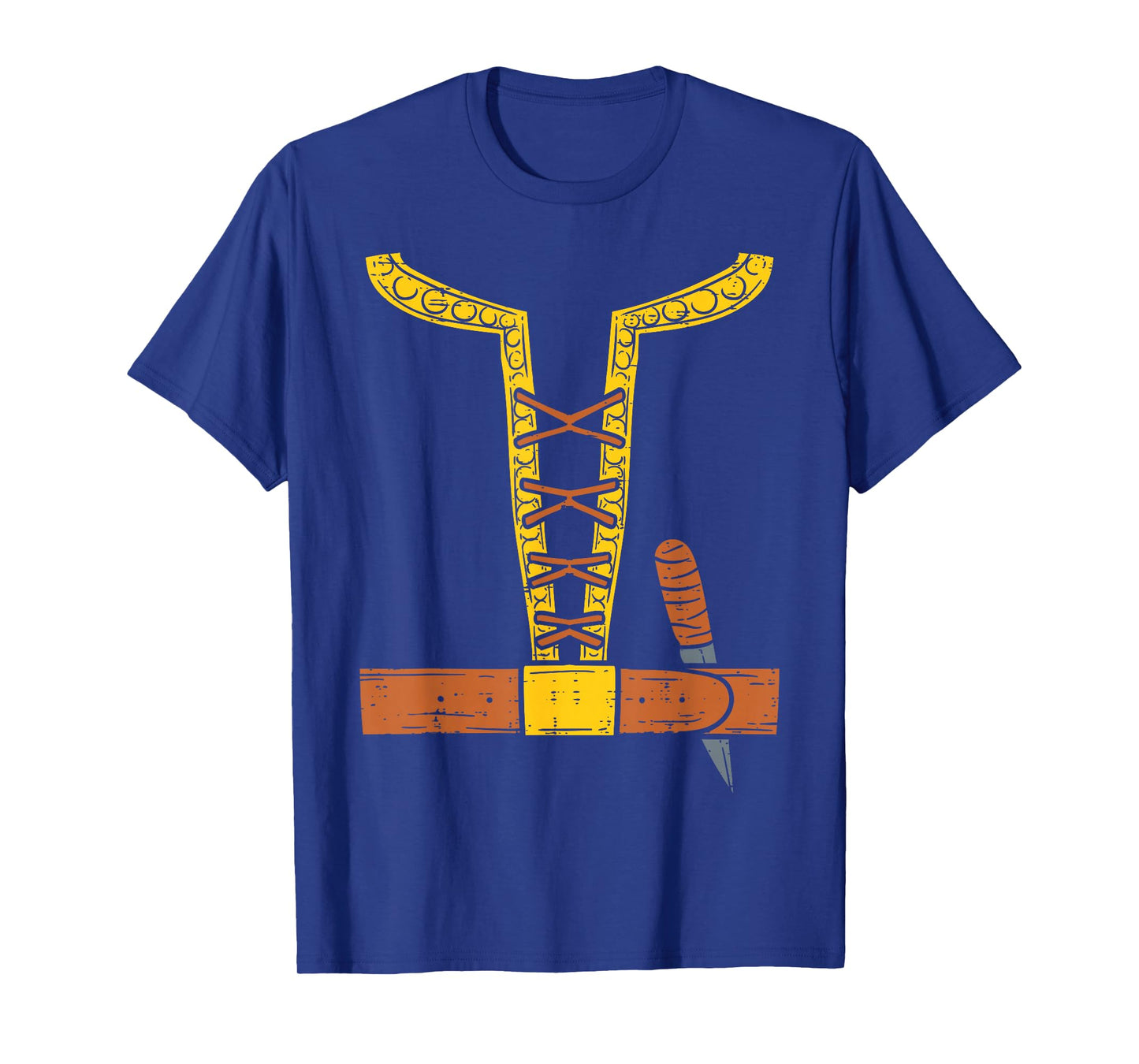 Viking Costume Easy Lazy Dane North Halloween Boys Men T-Shirt