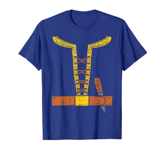 Viking Costume Easy Lazy Dane North Halloween Boys Men T-Shirt