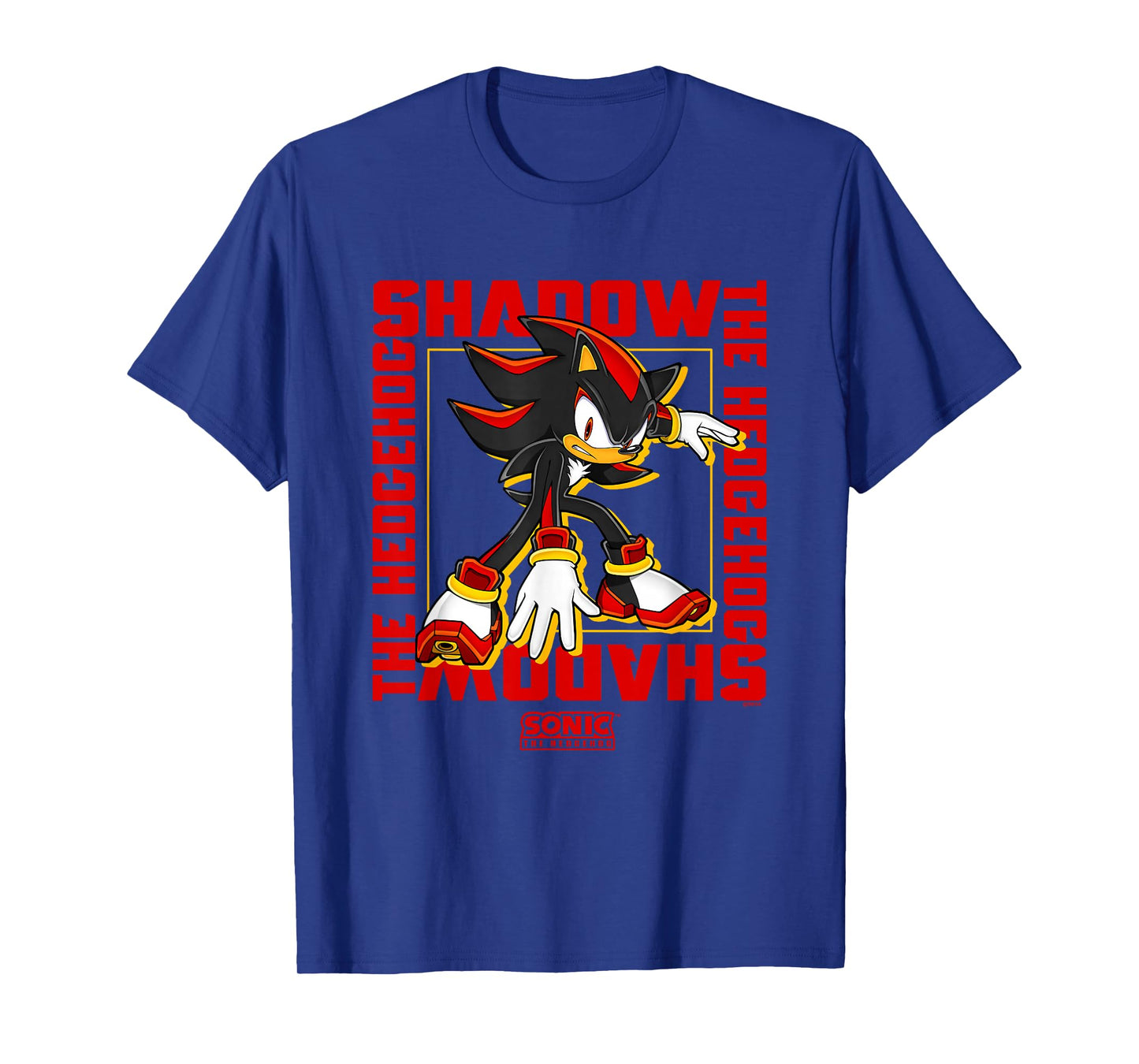 Sonic The Hedgehog Shadow The Hedgehog Epic Portrait T-Shirt