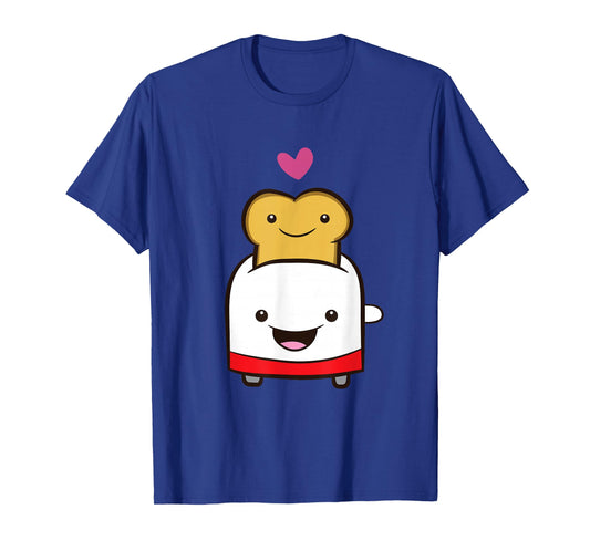Toast and Toaster Kawaii Toast Bread Toaster T-Shirt