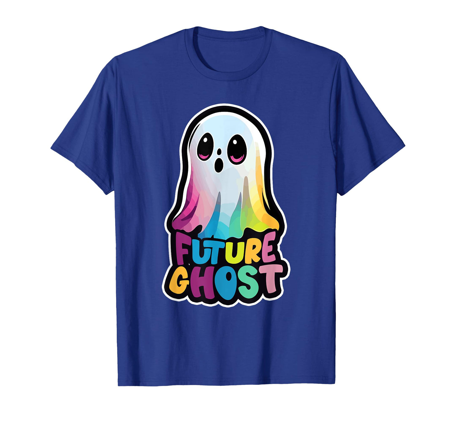 Funny Halloween EDM Music Glitchy Future Ghost Costumes T-Shirt