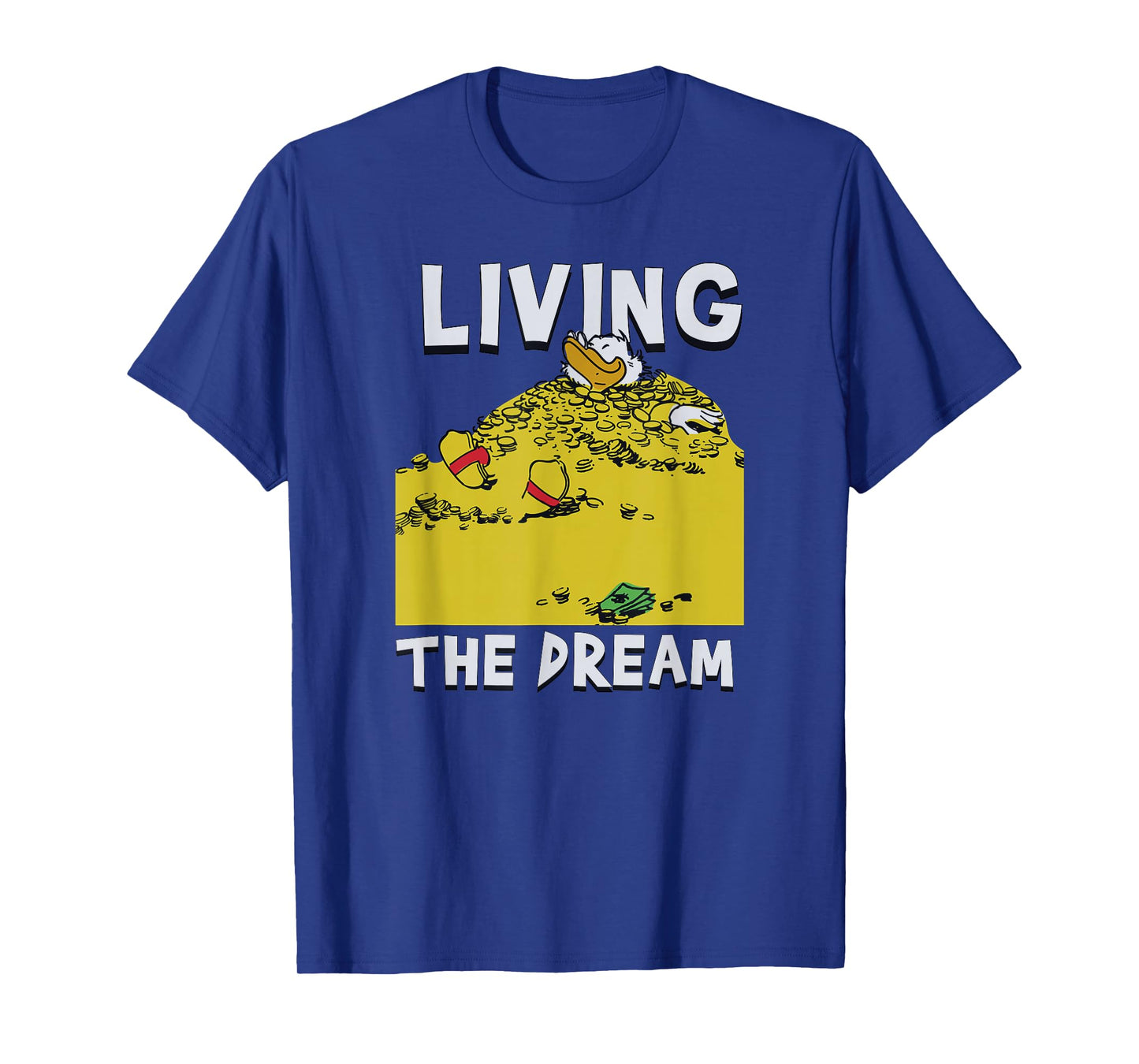 Disney - Ducktales Scrooge McDuck Living The Dream T-Shirt