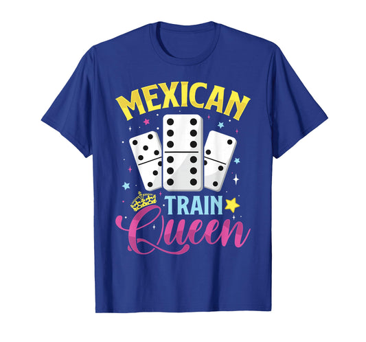 Mexican Train Master Domino Player Dominoes Lover Tile Game T-Shirt