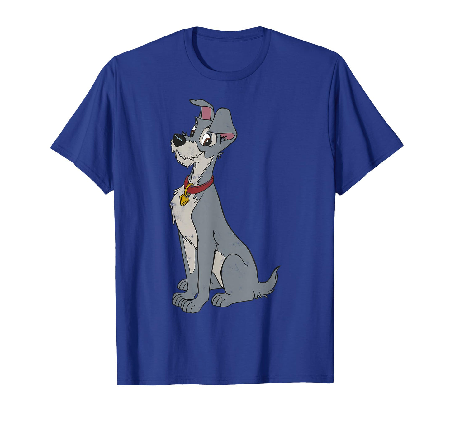 Disney Lady and The Tramp Simple Portrait T-Shirt