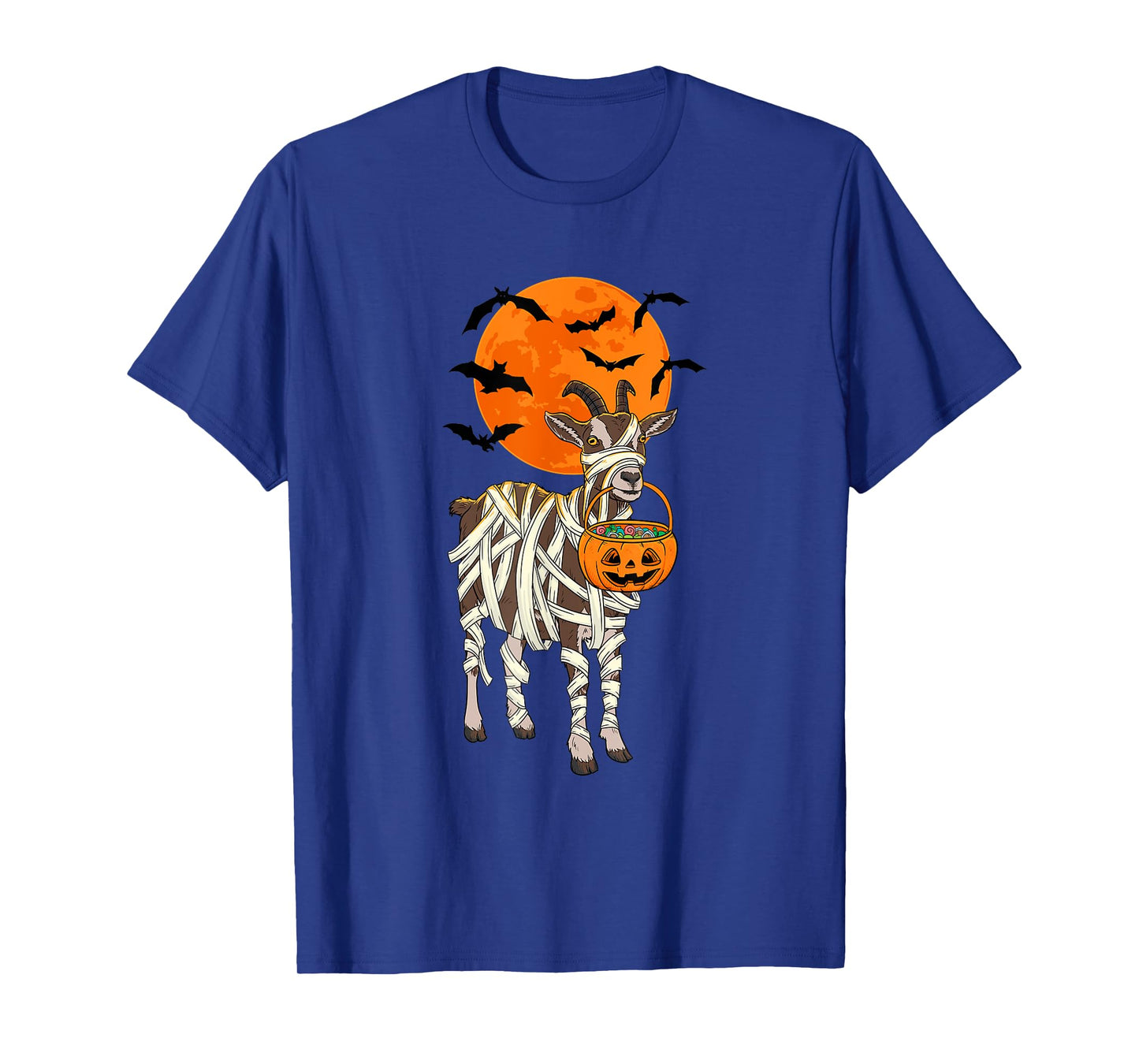 Goat Mummy Funny Halloween Farmer T-Shirt