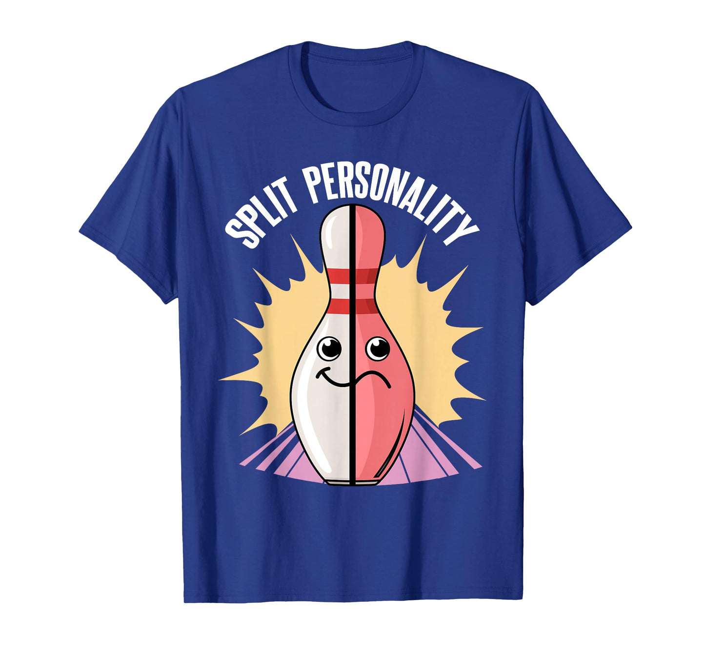 Split Personality Bowling Pin T-Shirt