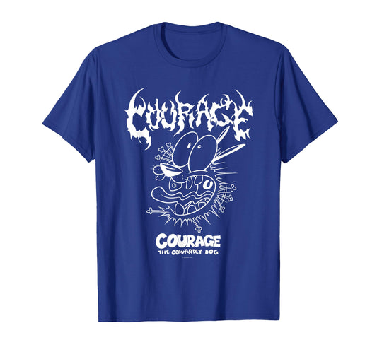 Courage the Cowardly Dog Extreme Metal T-Shirt