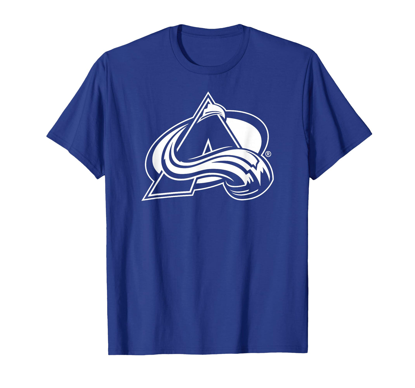 Colorado Avalanche Two Tone Black NHL Officially Licensed T-Shirt