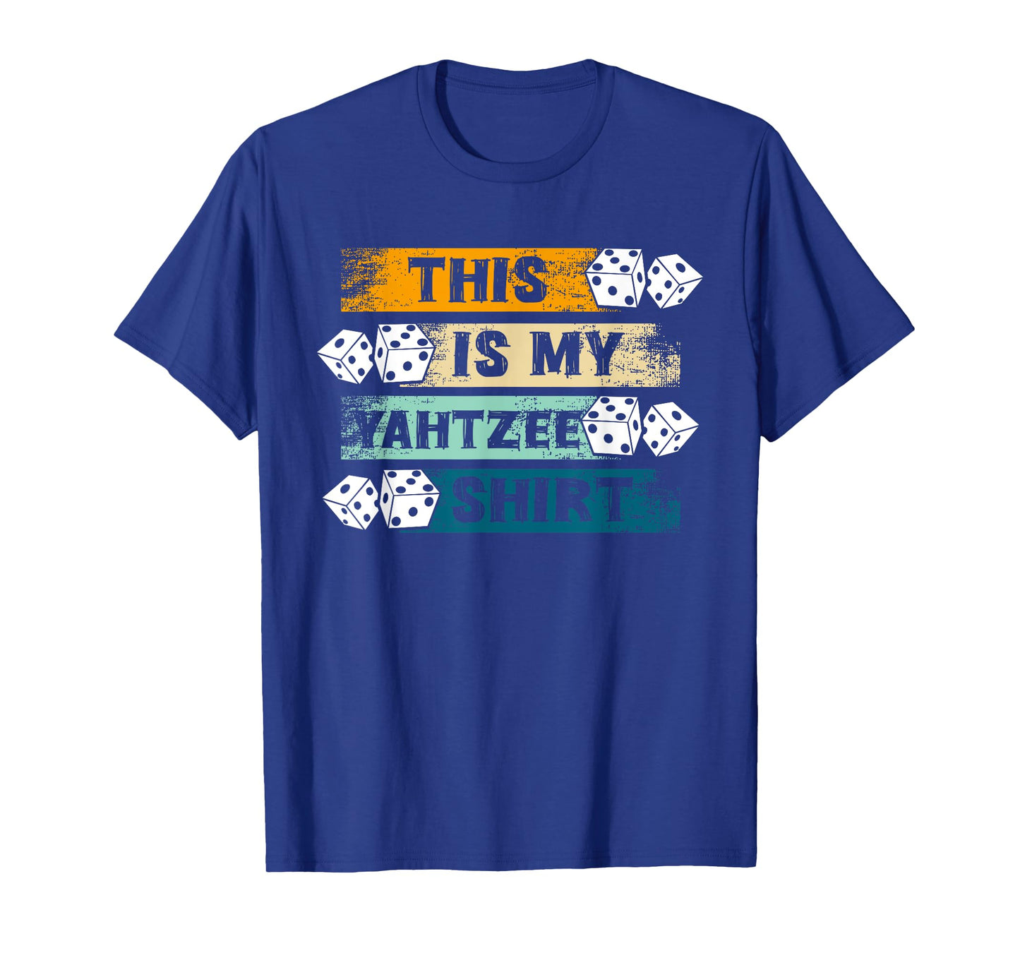 This Is My Yahtzee Shirt Dice Game Night T-Shirt