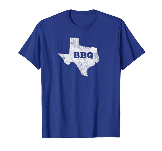 Vintage Retro Texas BBQ Shirt - State of Texas Barbecue T-Shirt