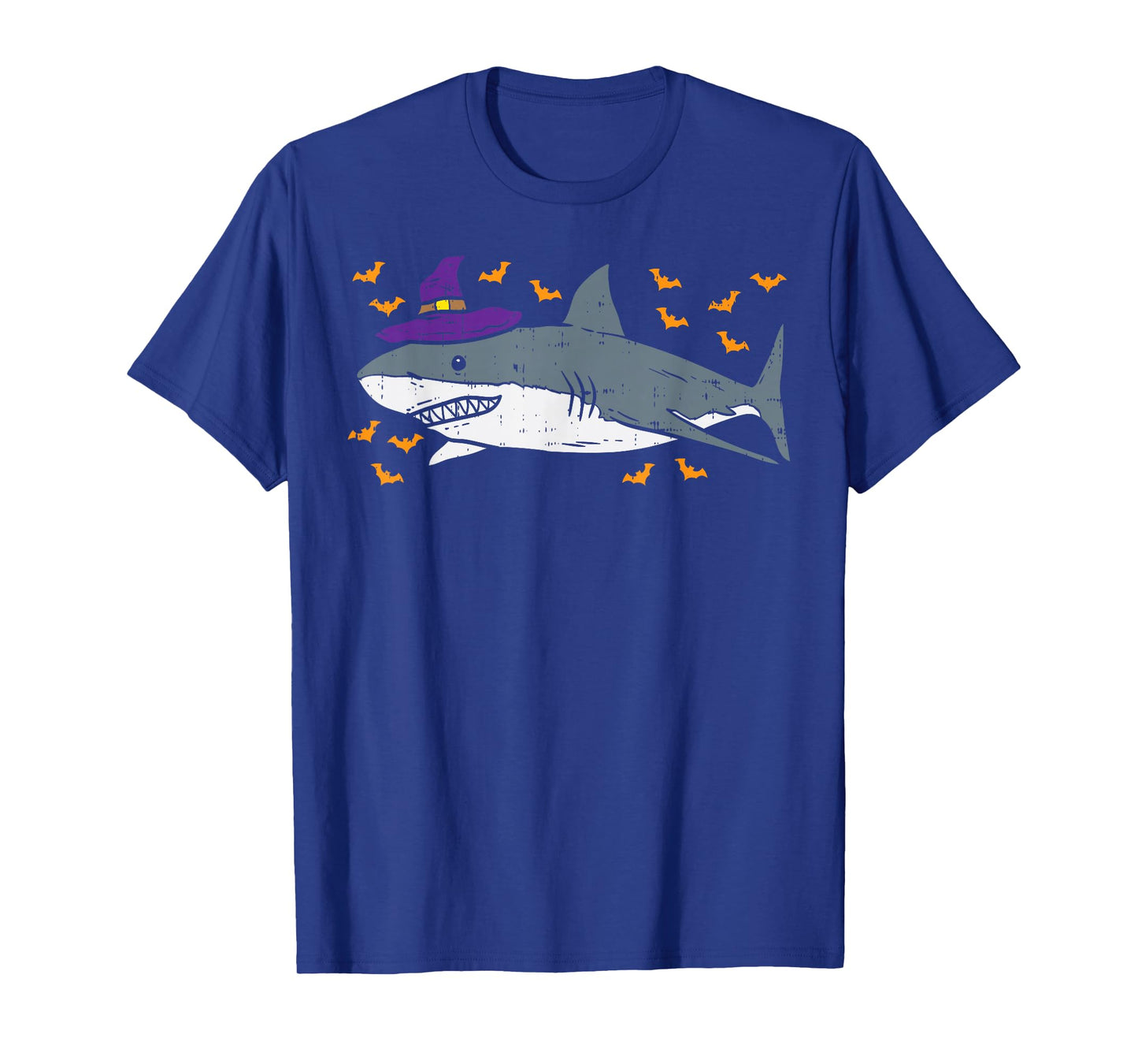 Shark Witch Funny Animal Halloween Men Women Kids Gift T-Shirt