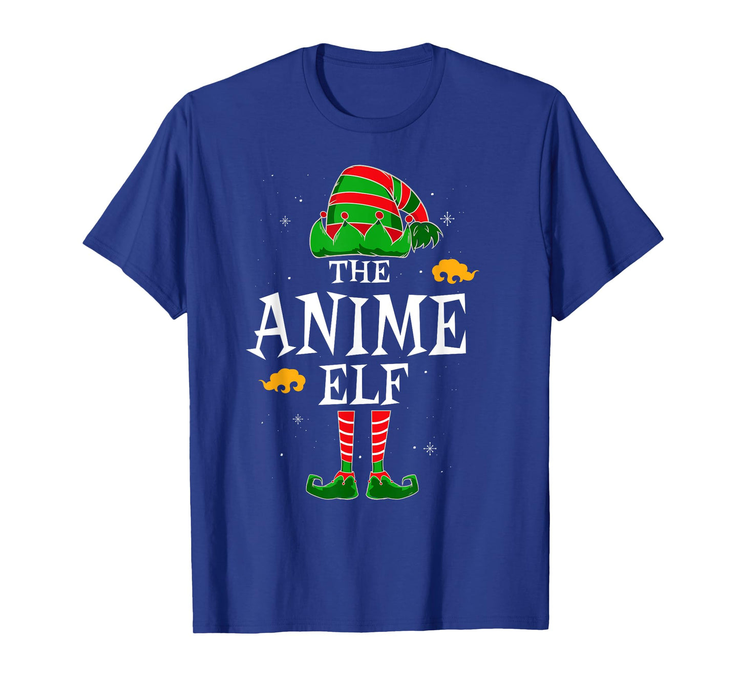 The Anime Elf Group Matching Family Christmas Holiday Funny T-Shirt