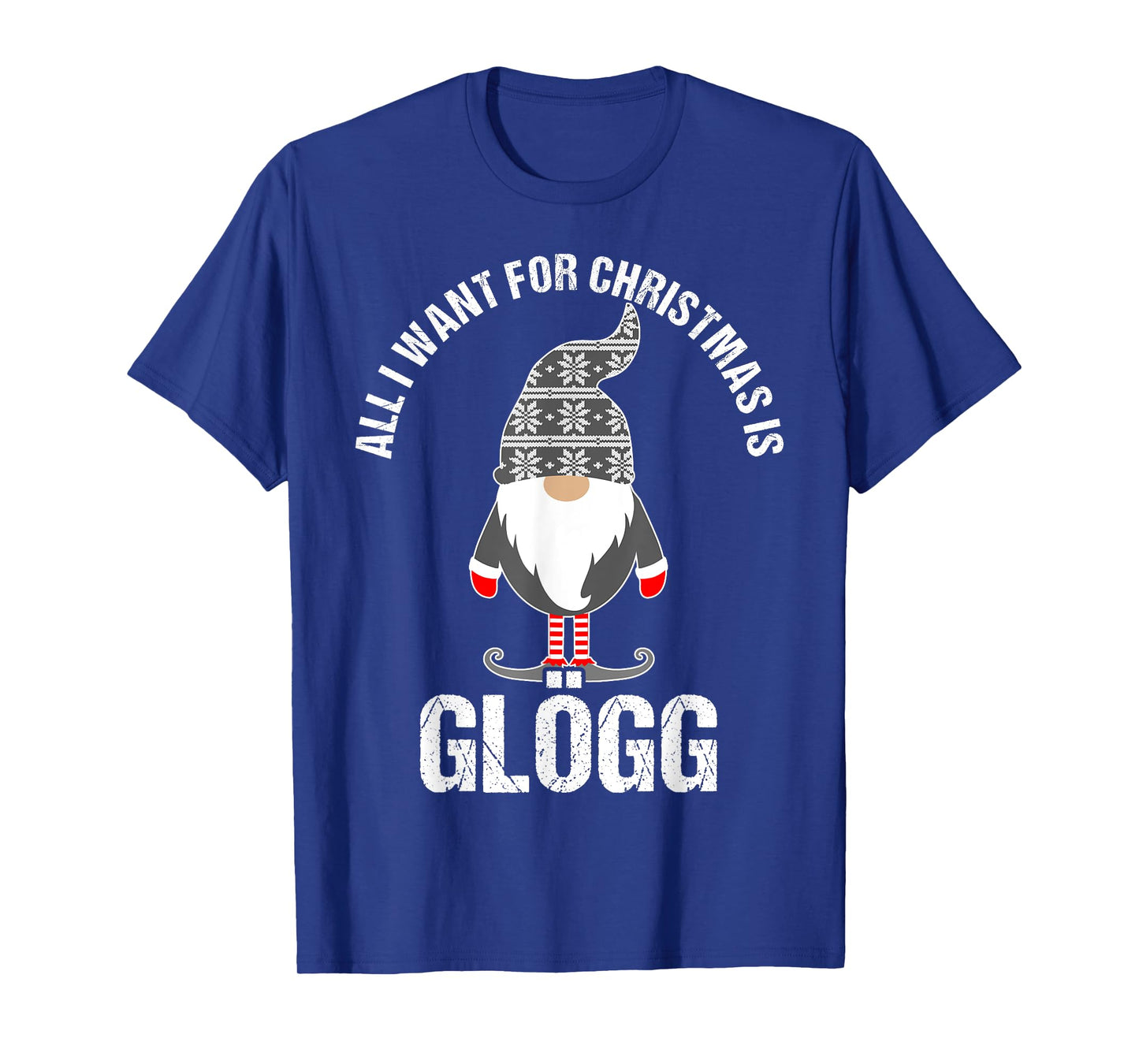 Scandinavian Glogg Tomte Christmas Drinking T-Shirt
