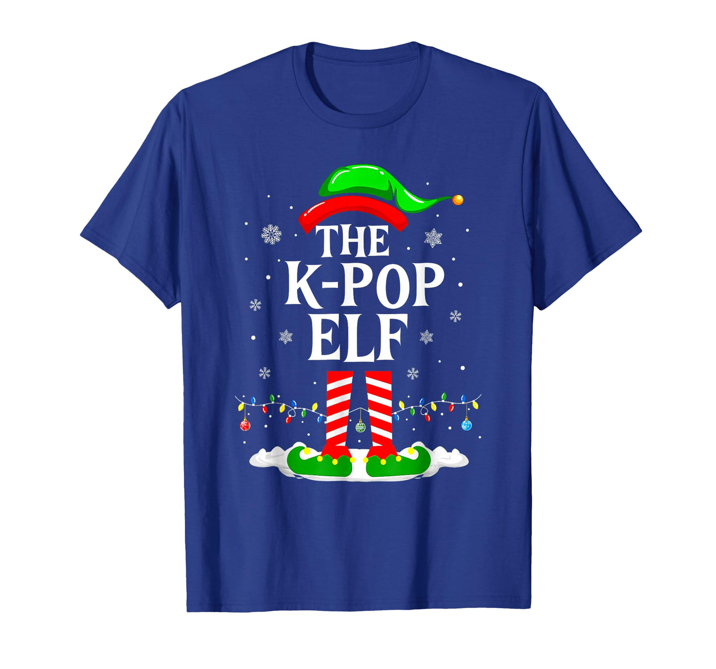 K-Pop Elf Christmas Family Group Xmas Pajama Women Girls T-Shirt