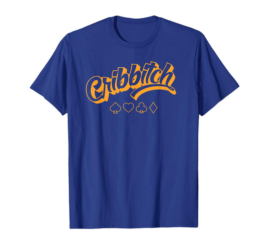 Funny Cribbitch Cribbage Queen T-Shirt