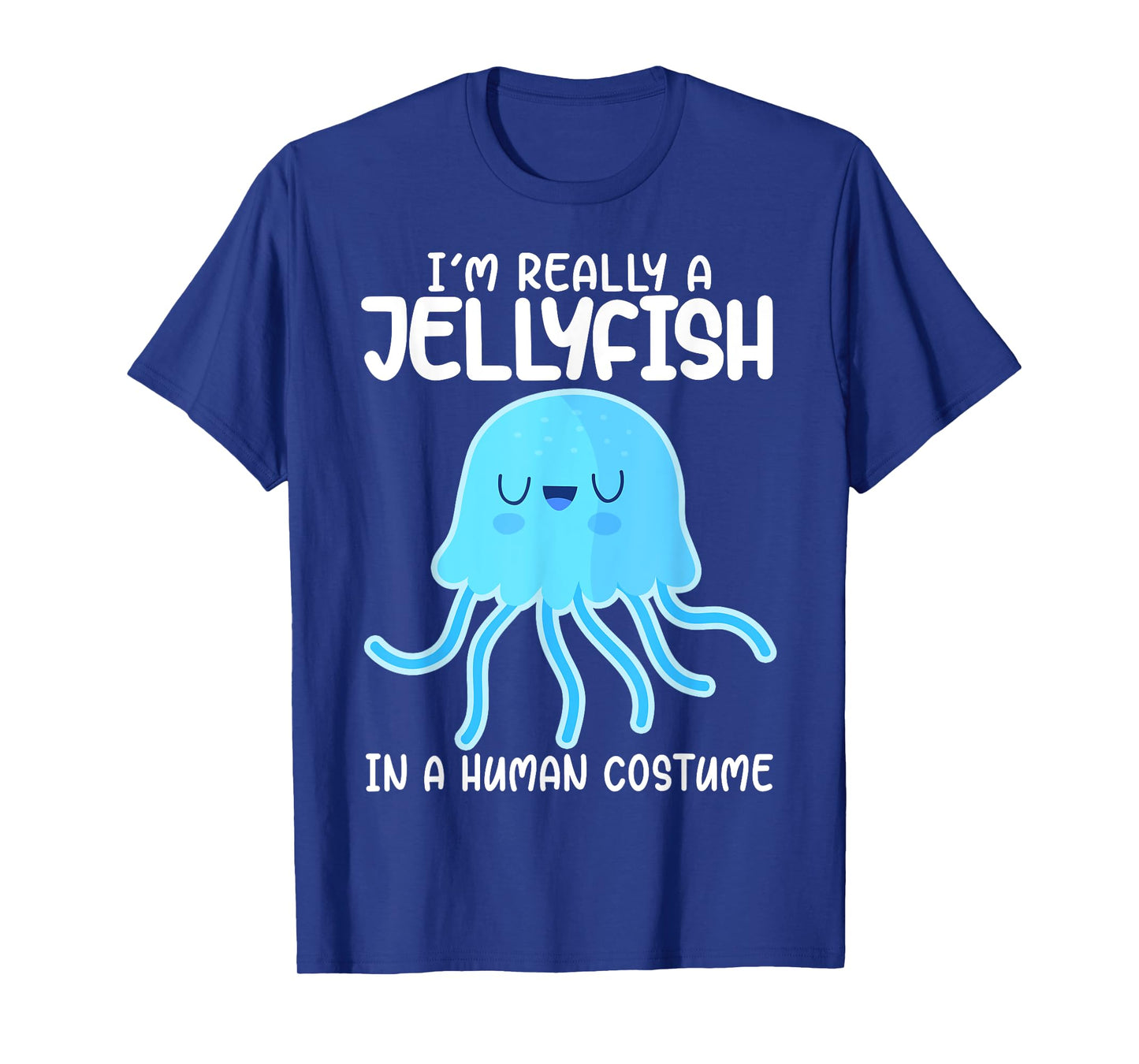 I'm Really a Jellyfish in a Human Costume Kids Halloween T-Shirt