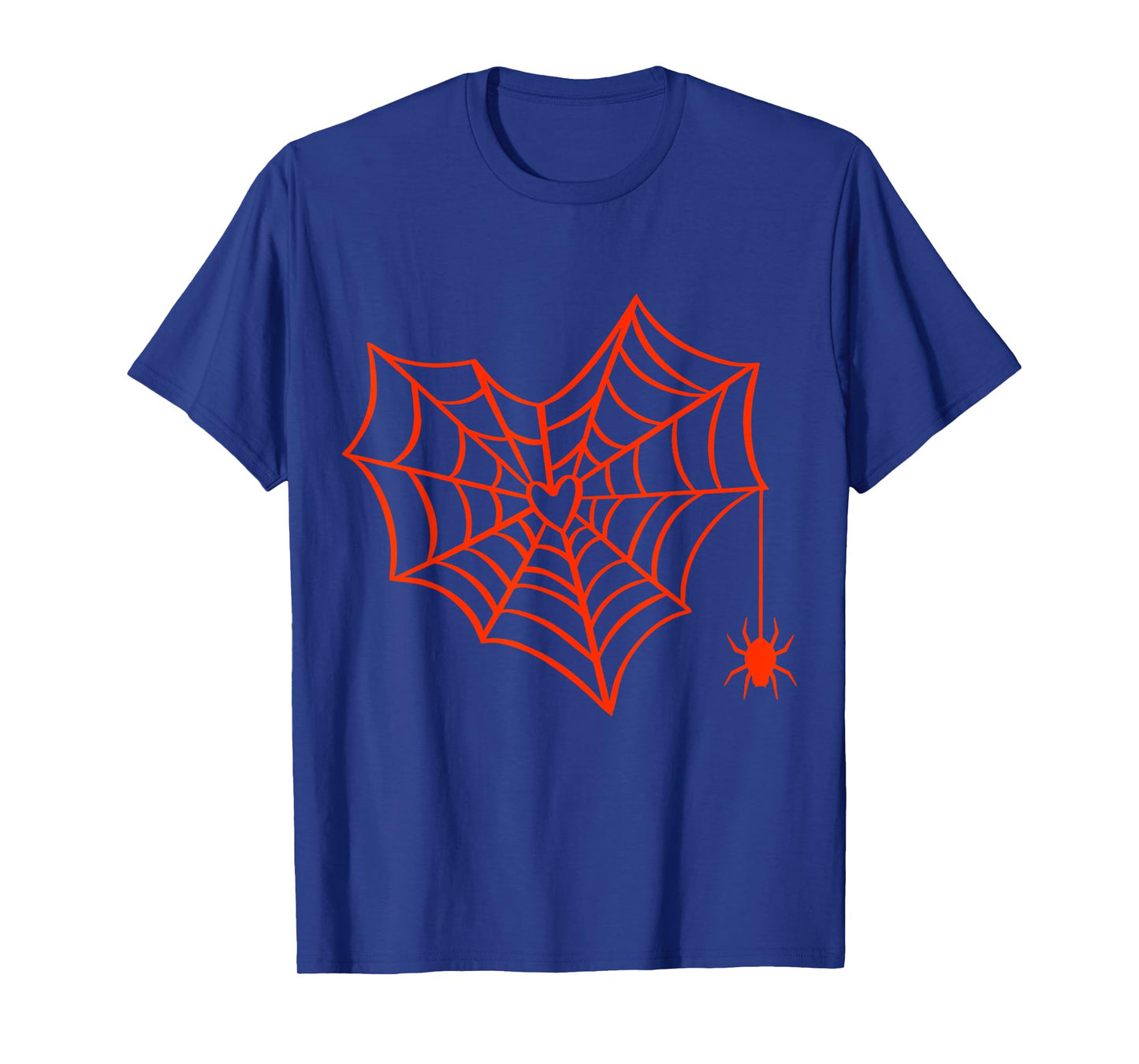 Halloween Spider Web Costume Cute Heart Spider Web Cobweb T-Shirt