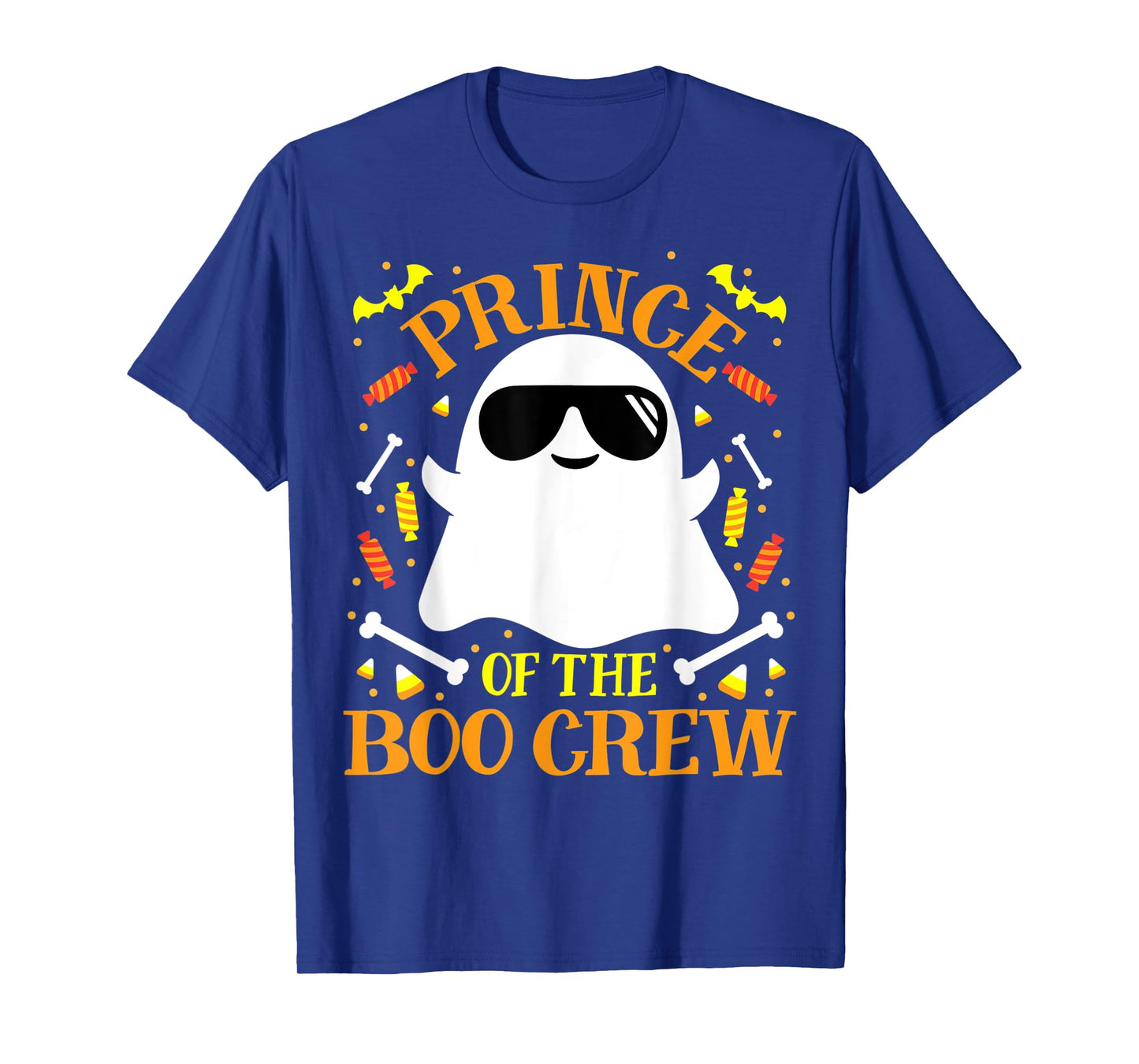 Prince Boo Crew Ghost Matching Family Set Fun Boys Halloween T-Shirt
