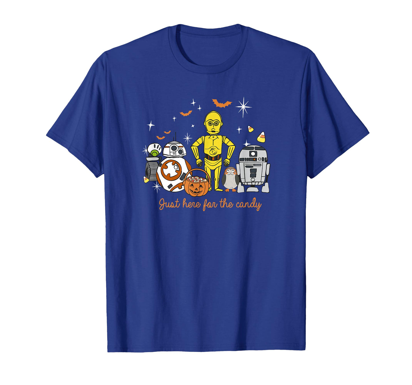 Star Wars Group Shot Halloween Here For The Candy T-Shirt