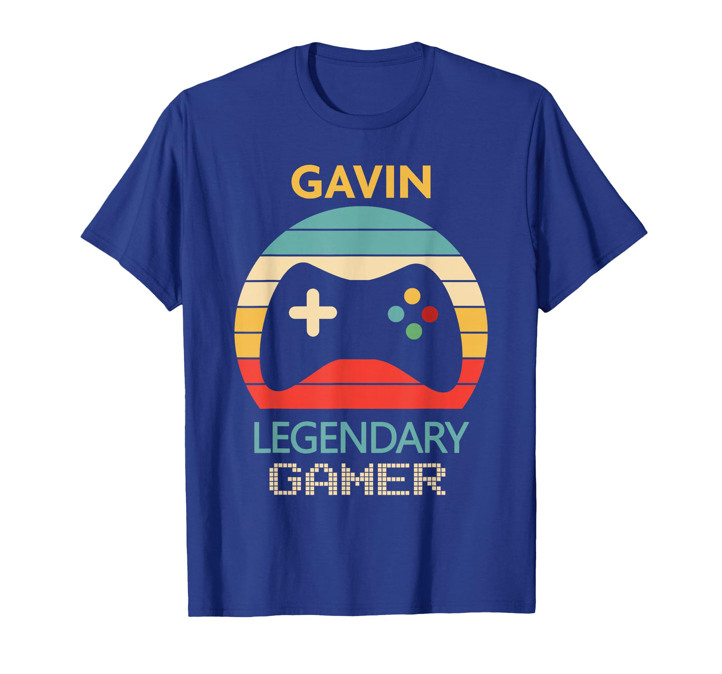 Gavin Name Gift - Personalized Legendary Gamer T-Shirt