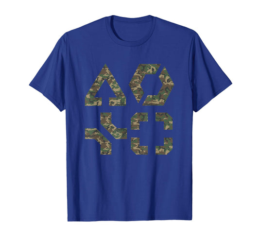 Battlefield Class Woodland Army Camo Symbol Game Design BF6 T-Shirt