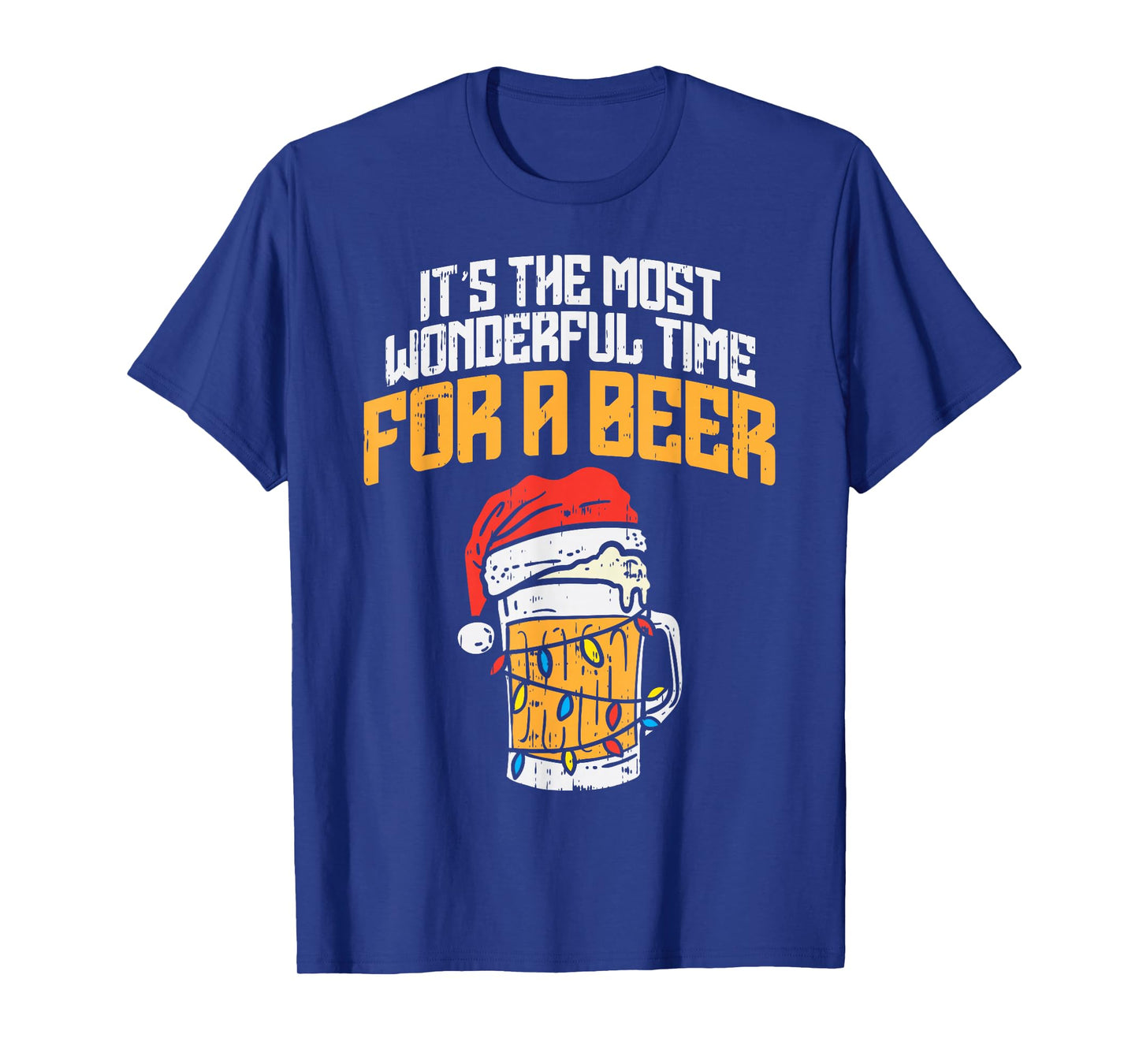 Its The Most Wonderful Time For A Beer Christmas Lover PJ T-Shirt