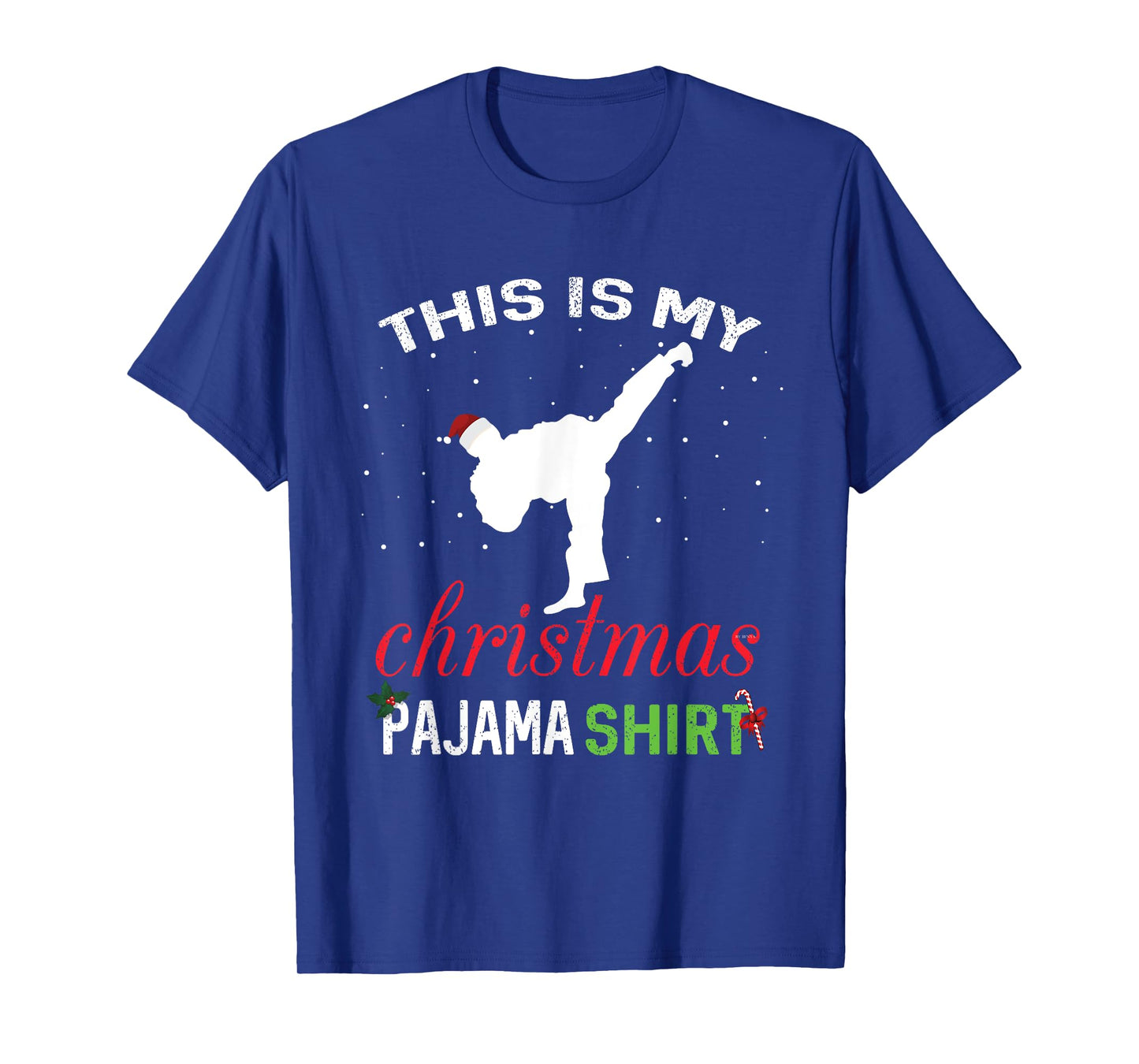 This is My Christmas Pajama Karate Gift Martial Art T-Shirt