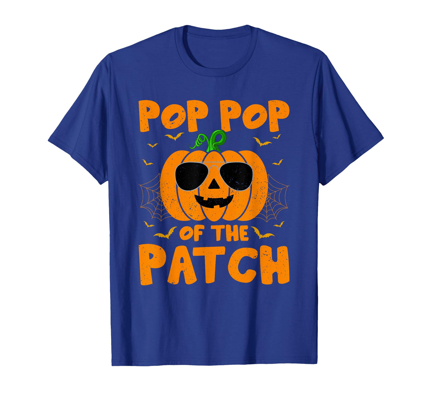 Pumpkin Pop Pop Of The Patch Family Group Costume Halloween T-Shirt