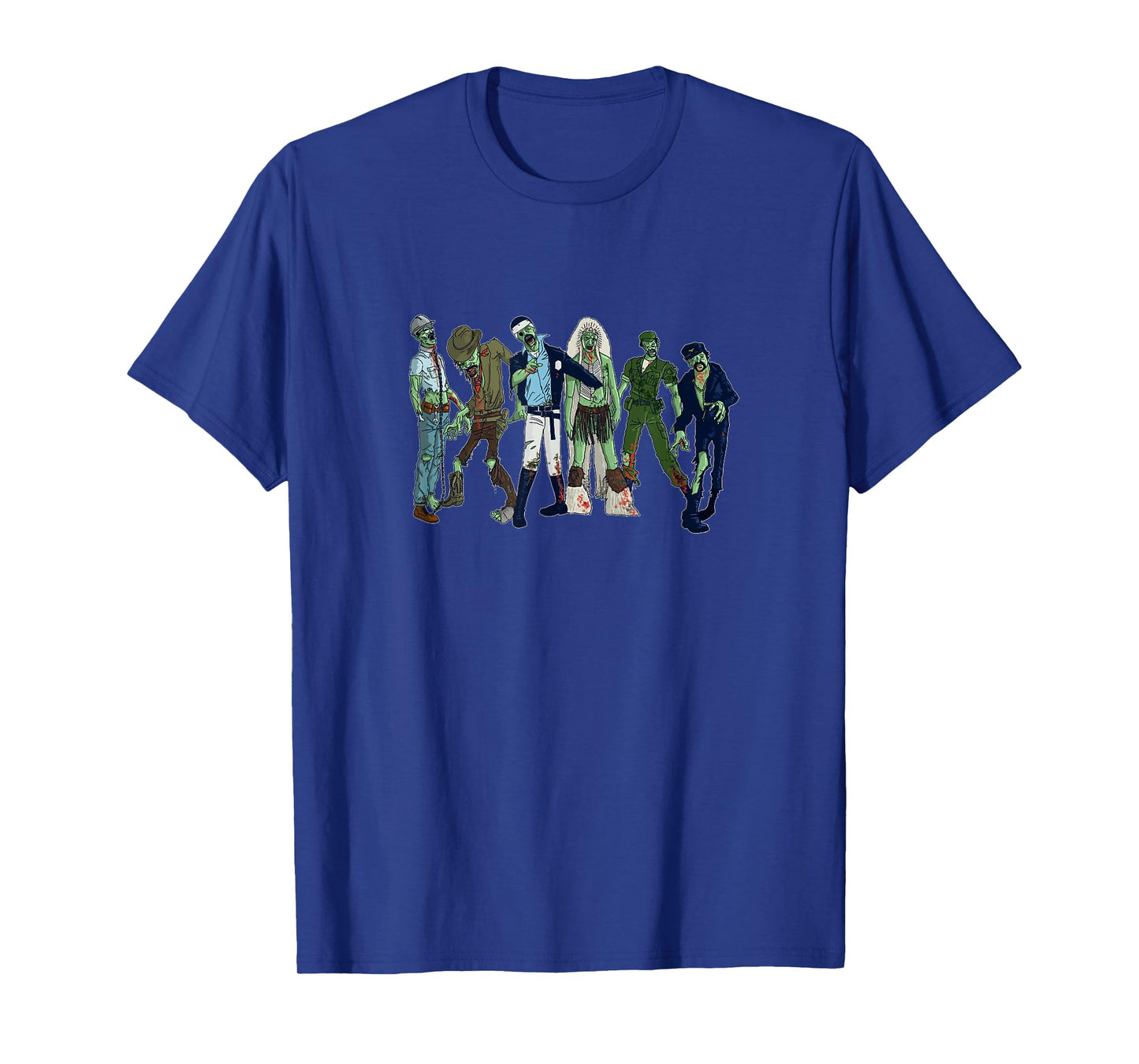 Village of the Zombie People Spooky Zombie Design T-Shirt