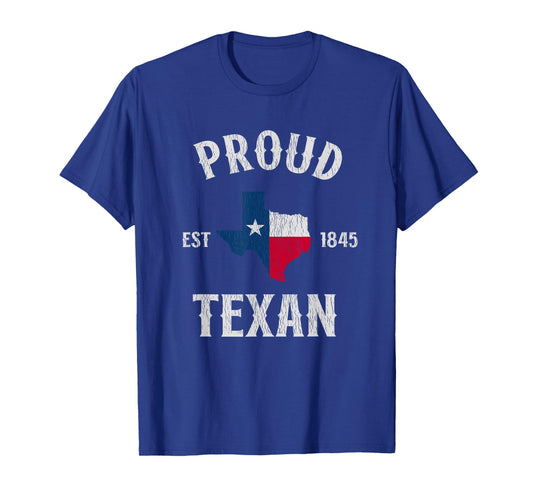 Texas Pride Shirts Men Women Kids Proud Texan T-Shirt