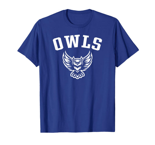 Owls Mascot for Youth Teams Players and Fans T-Shirt