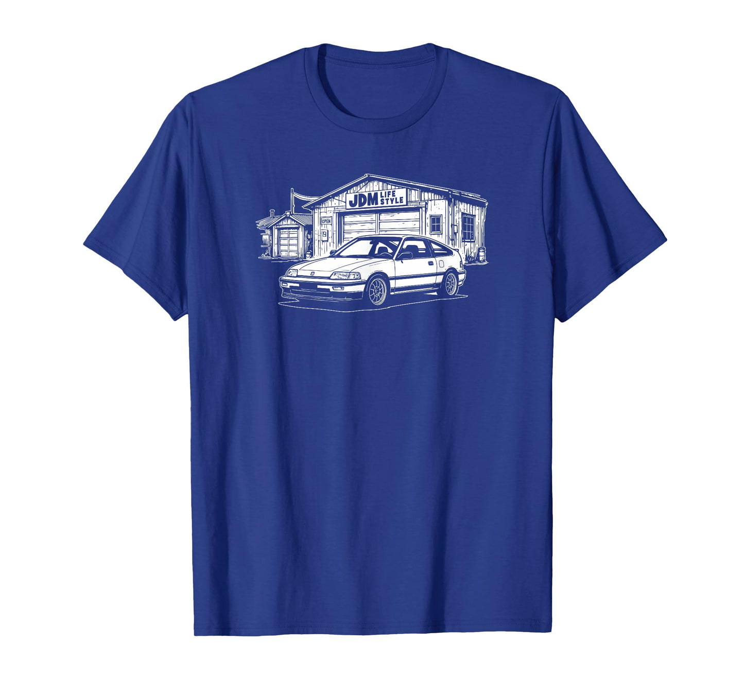 JDM Garage Vibes CRX ED9 EE8 AF AS EE9 EH6 DEL SOL CR-X EX T-Shirt