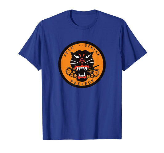 WWII Tank Destroyer Panther Seek Strike Destroy T-Shirt