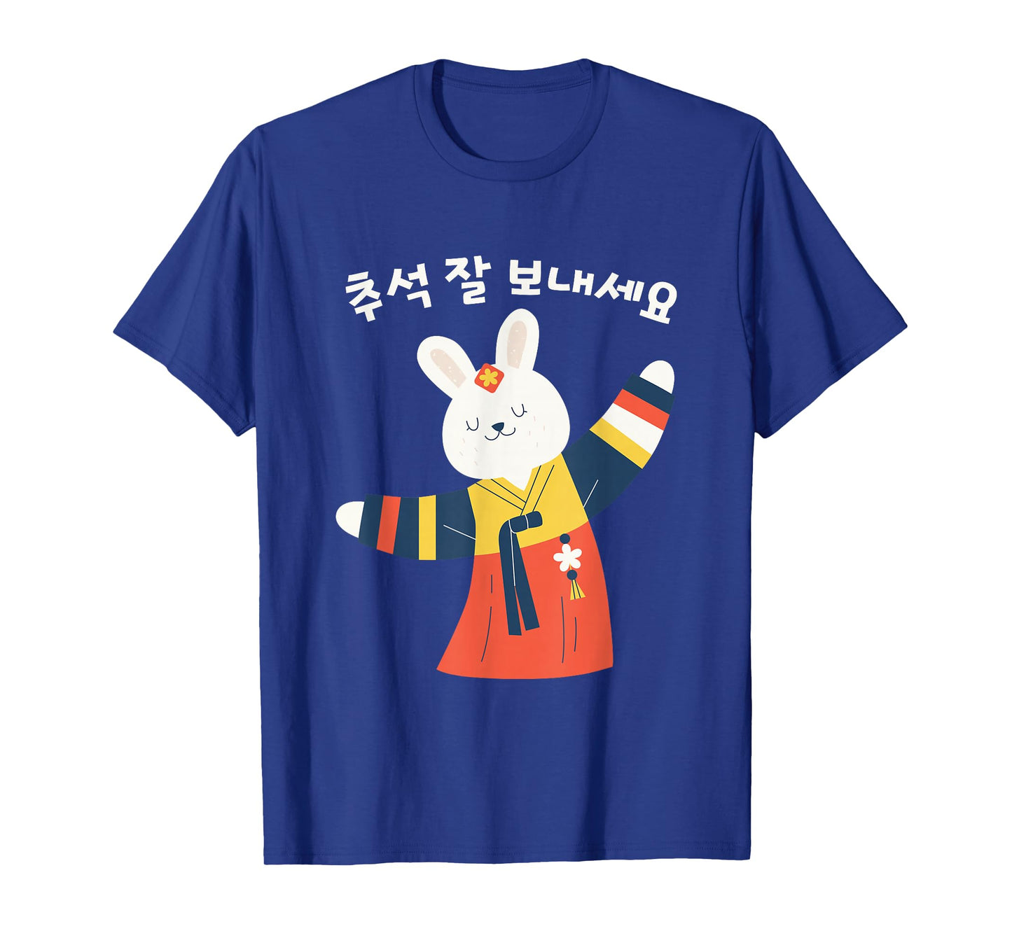 KOREA HAPPY CHUSEOK Celebration, Korean Rabbit T-Shirt