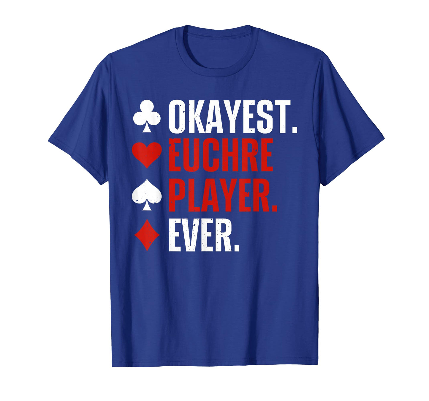 Funny Euchre Art For Men Women Euchre Partner Euchre Lover T-Shirt