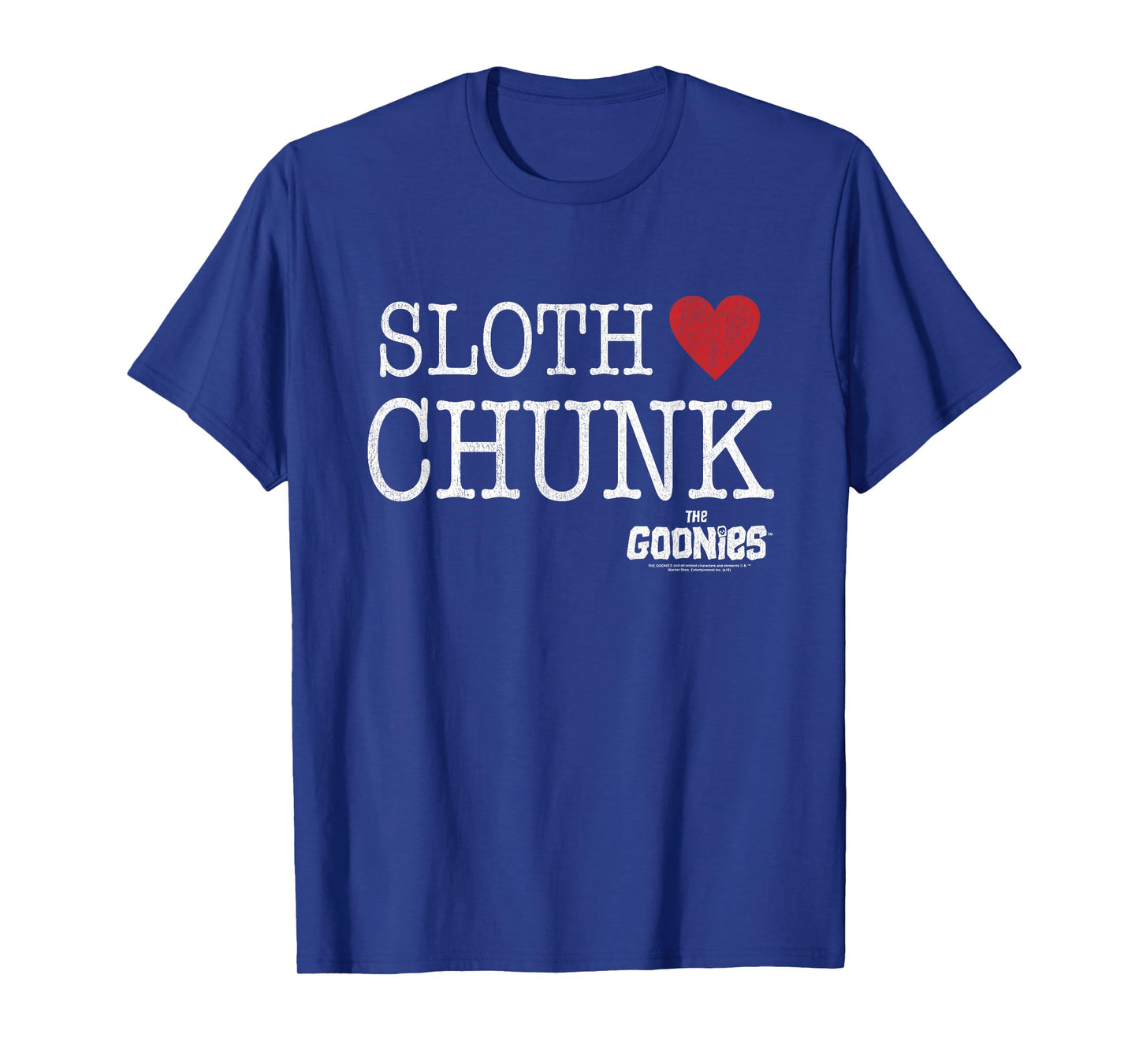 The Goonies Sloth Heart Chunk T-Shirt