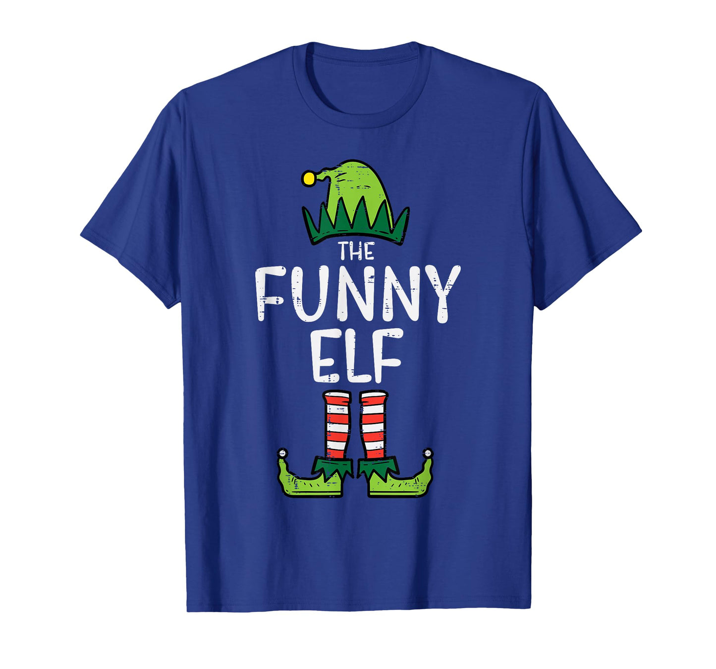 Funny Elf Matching Christmas Family Uncle Grandpa T-Shirt