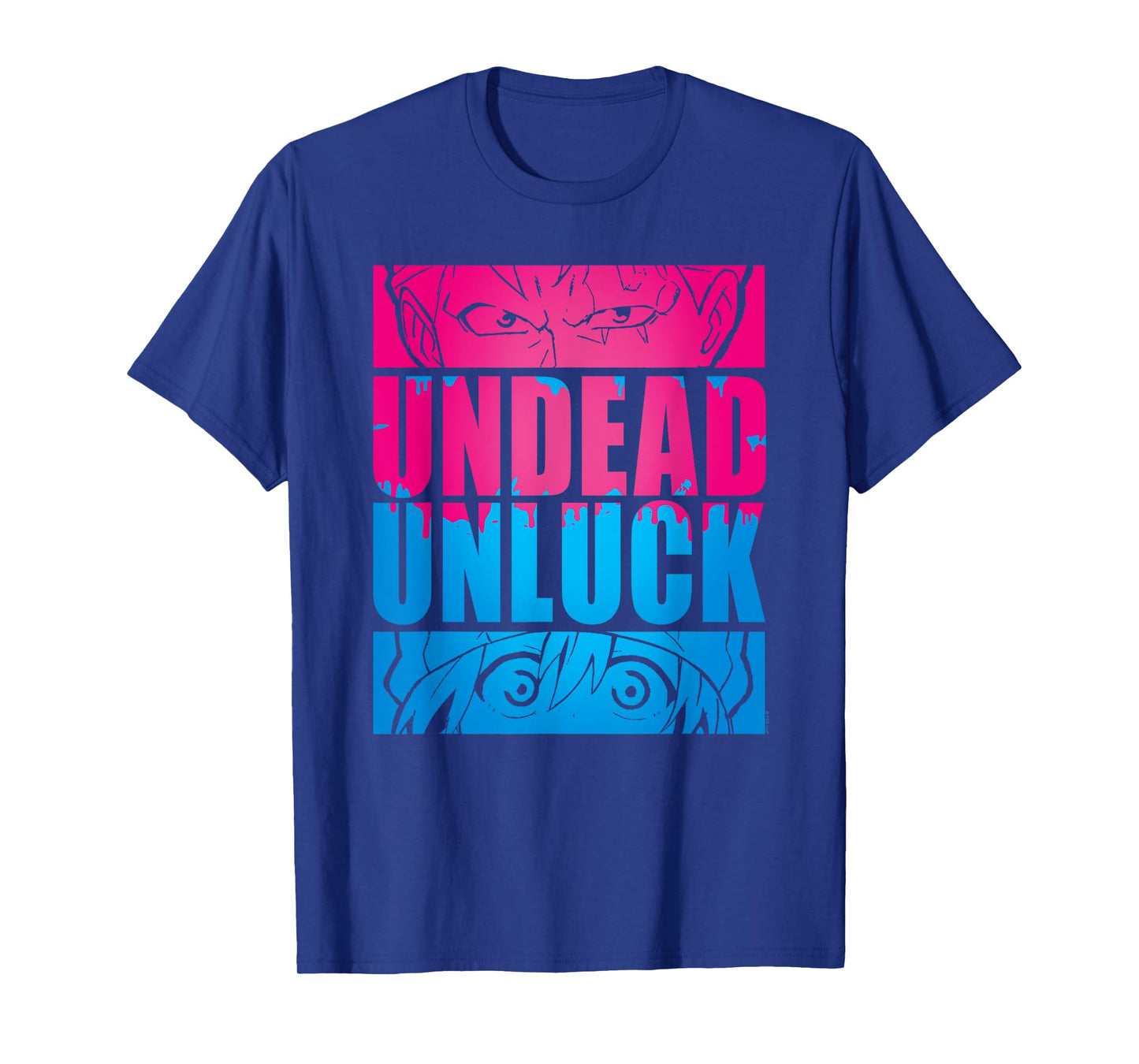 Undead Unluck Andy & Fuuko Eye Panels T-Shirt