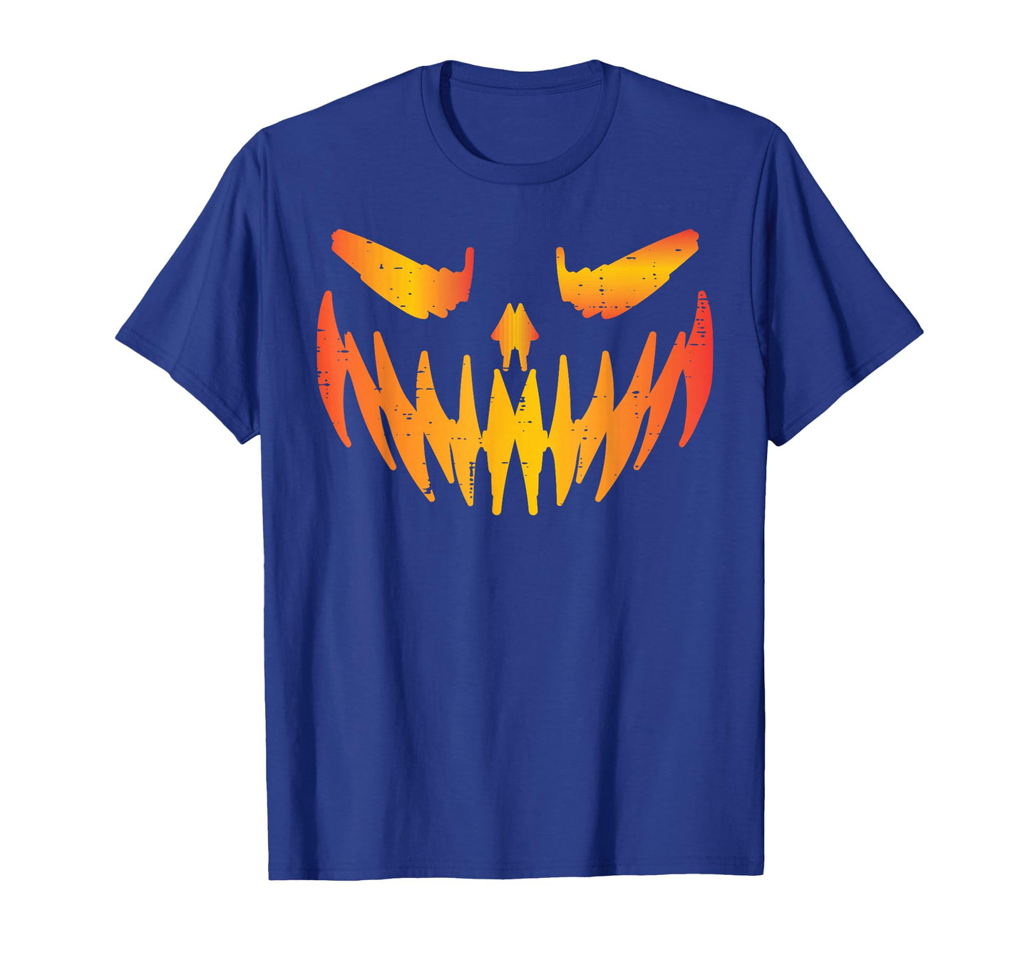 Halloween Jack O Lantern Pumpkin Face Costume Men Women Kids T-Shirt