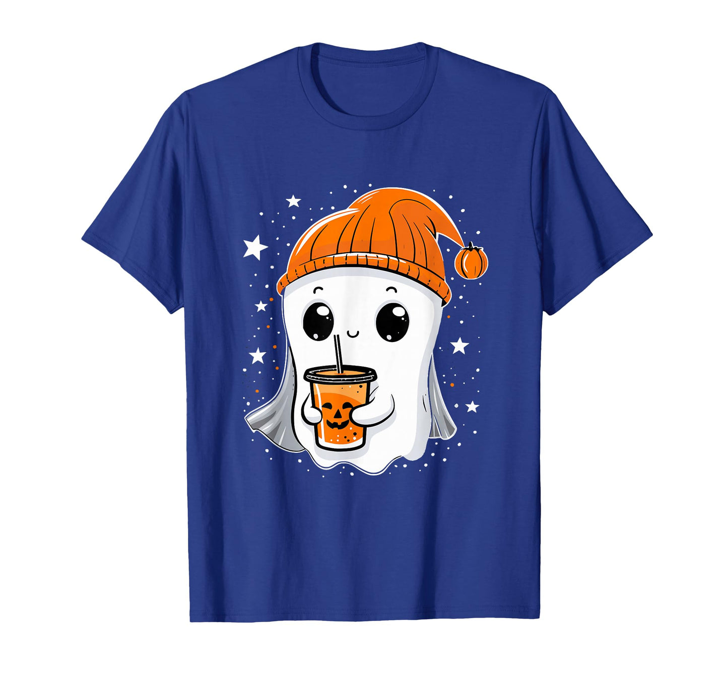 Halloween for Girls, Kids, Toddler & Women Cute Fall Ghost T-Shirt