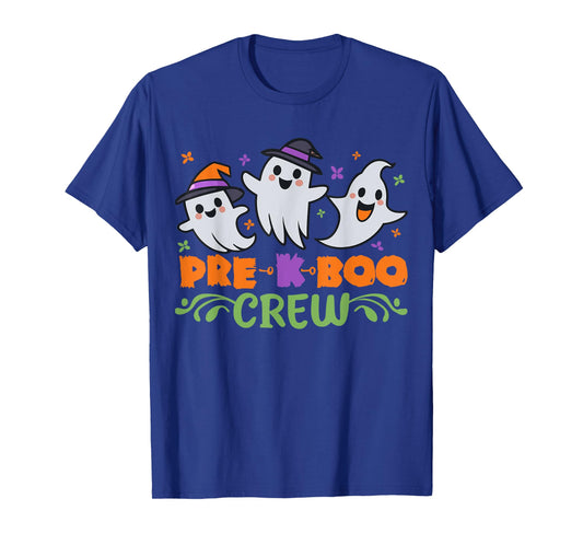 Pre K Boo Crew Pre Kindergarten Treat or Trick Halloween T-Shirt