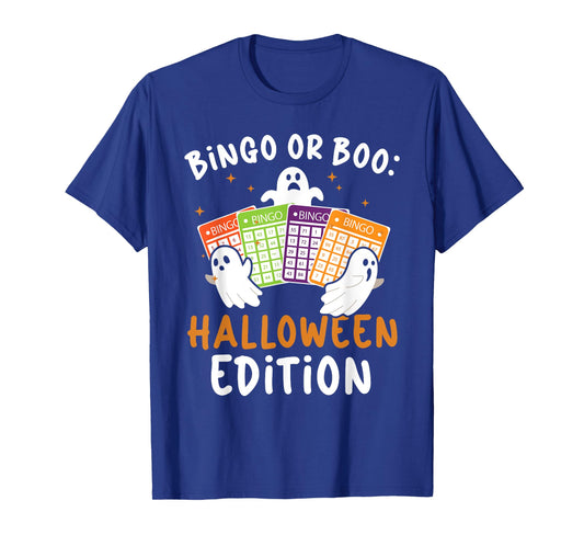 Bingo Halloween Trick Or Treat Bingo Player Bingo Caller T-Shirt