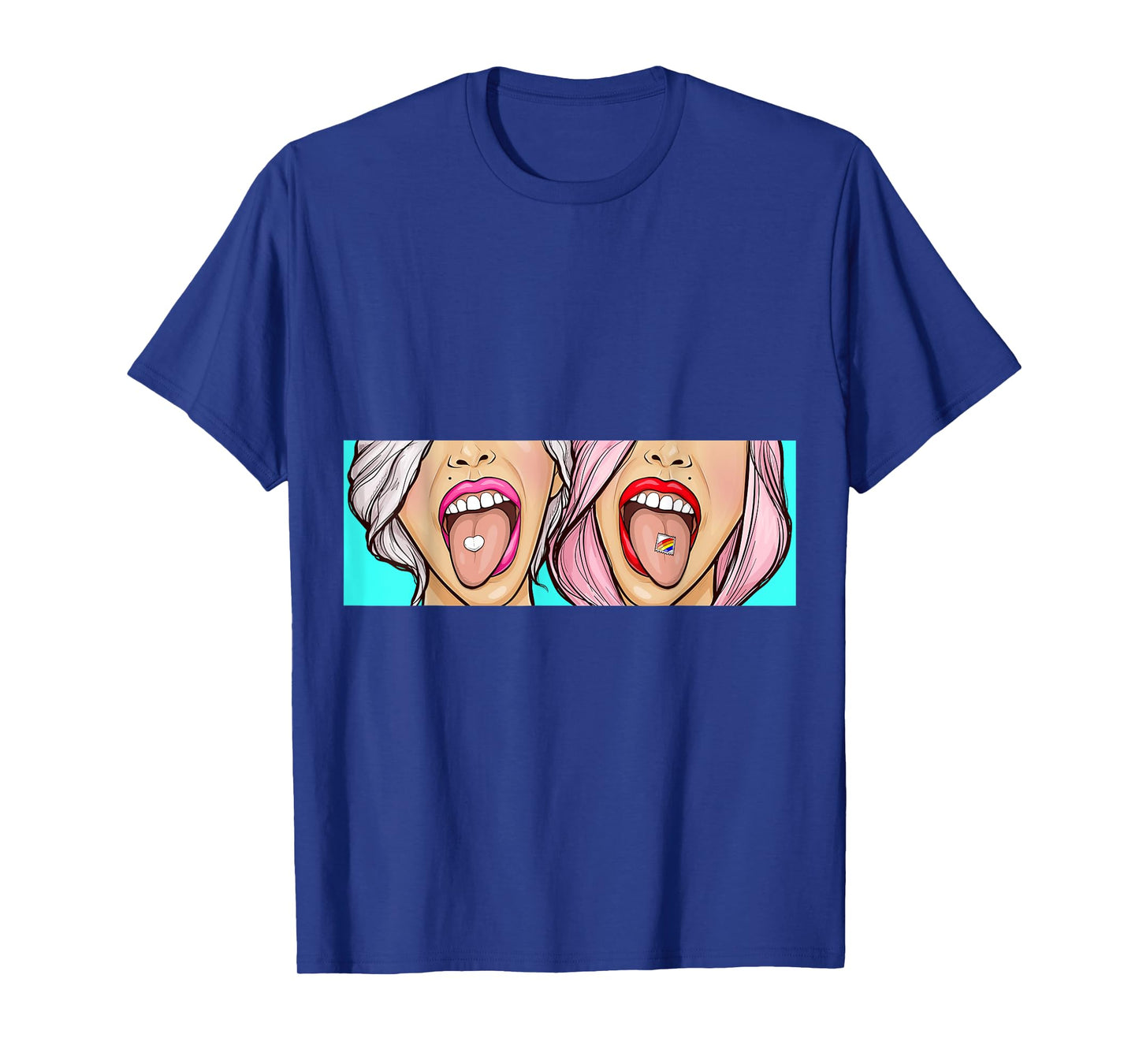Trippy Girls Techno LSD Trip Rave MDMA Trance Festival DJ T-Shirt