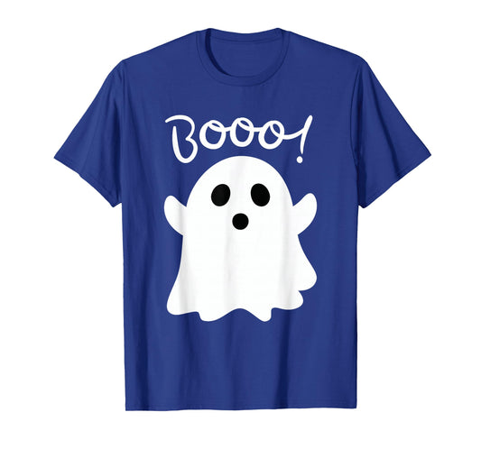 Booo! Halloween Funny Cute Ghost Last Minute Costume Idea T-Shirt