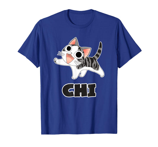 Funny Cat Gray-White Chi's Cute Anime, Manga Animal Lover T-Shirt