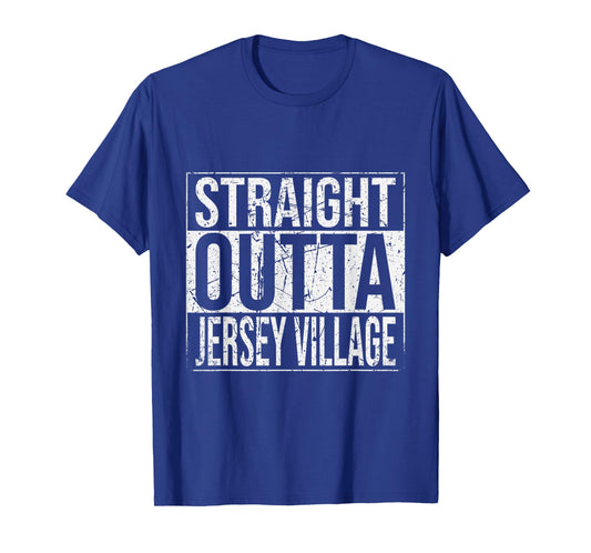 Straight Outta Jersey Village Vintage T-Shirt